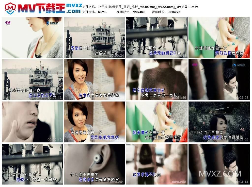 李子杰-欲救无药_国语_流行_ME400590
